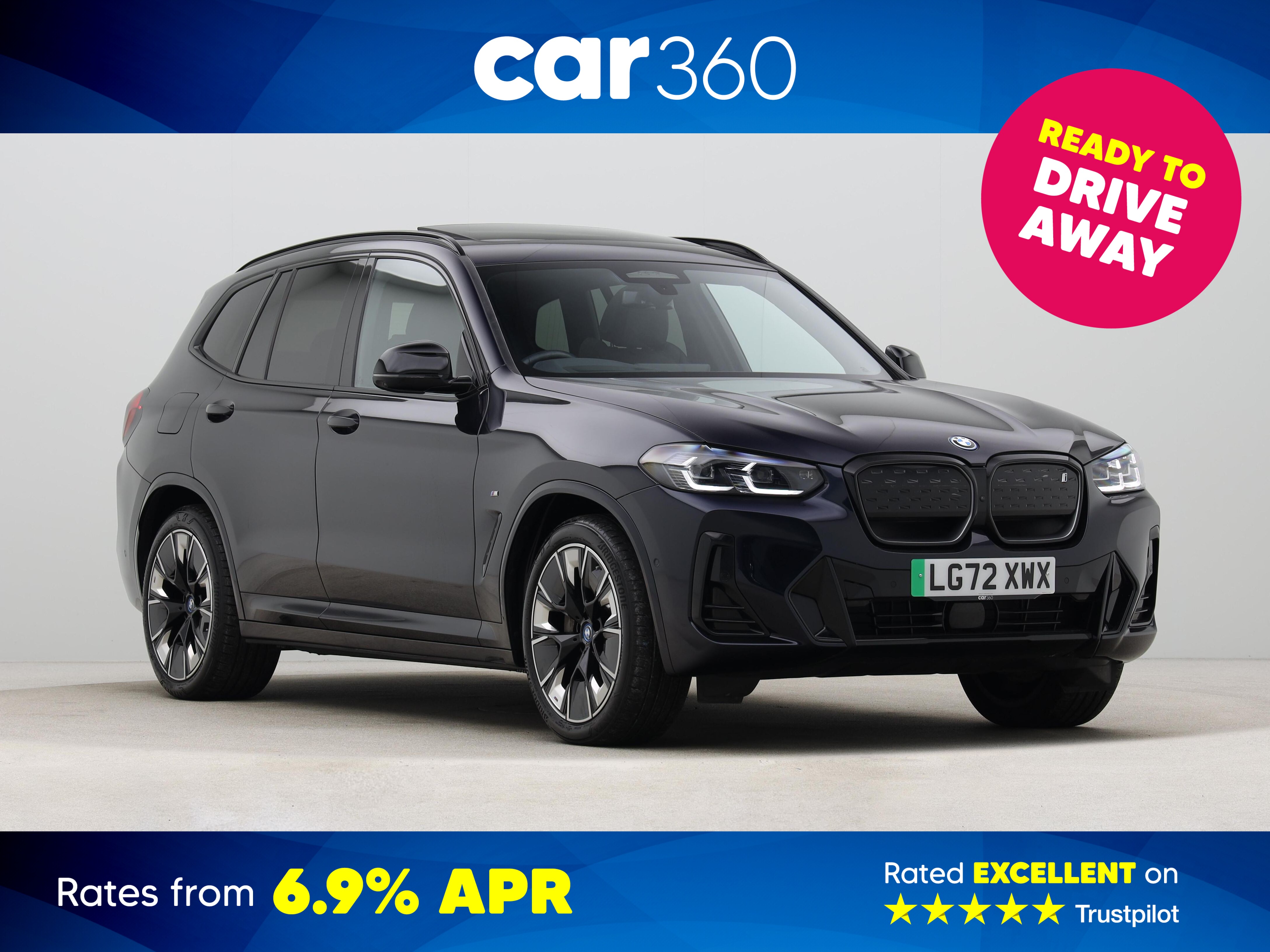 Used BMW iX3 80kWh M Sport Pro SUV 5dr Electric Auto (286 ps)