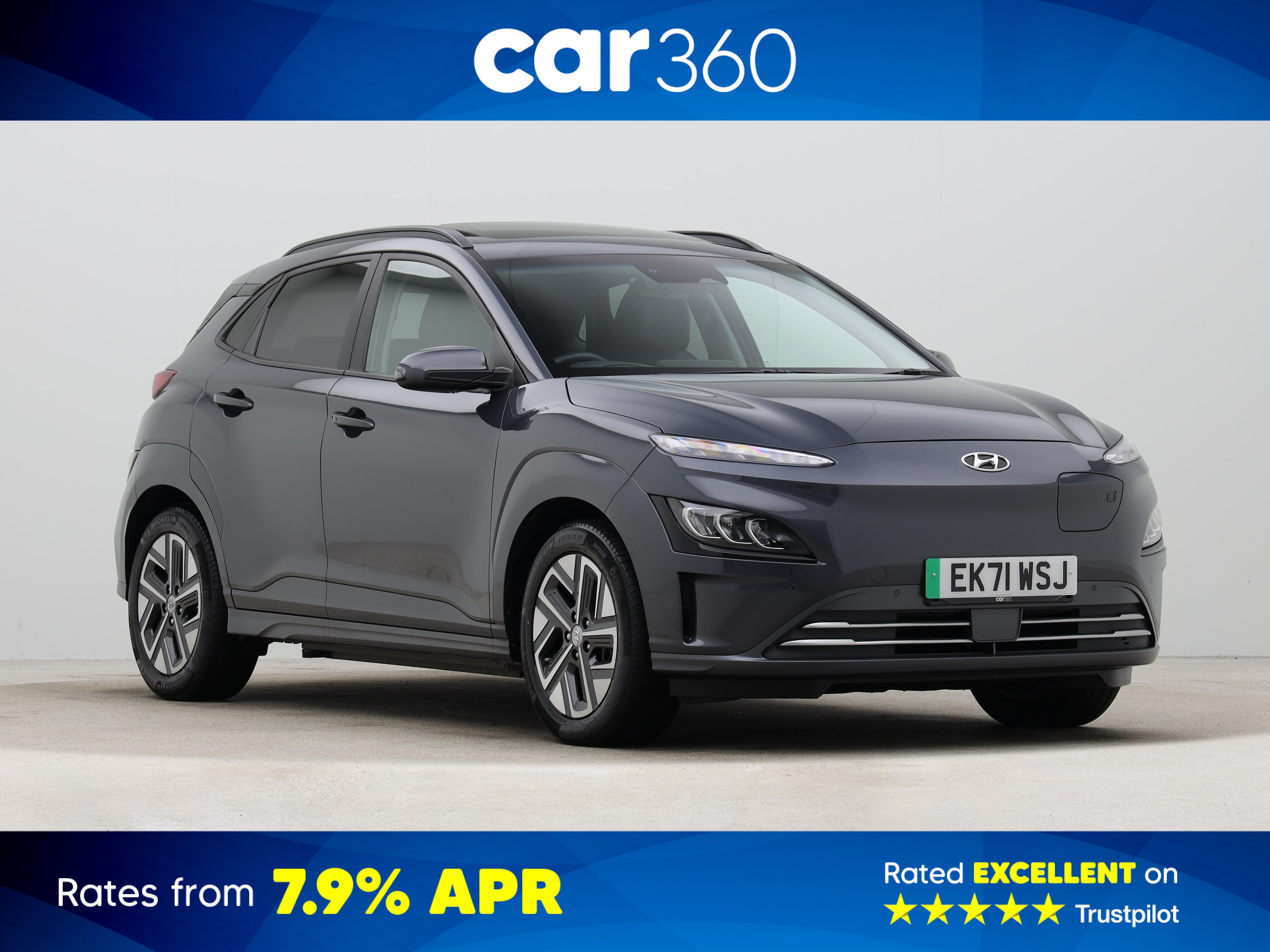 Used Hyundai KONA 64kWh Ultimate SUV 5dr Electric Auto (10.5kW Charger) (204 ps)