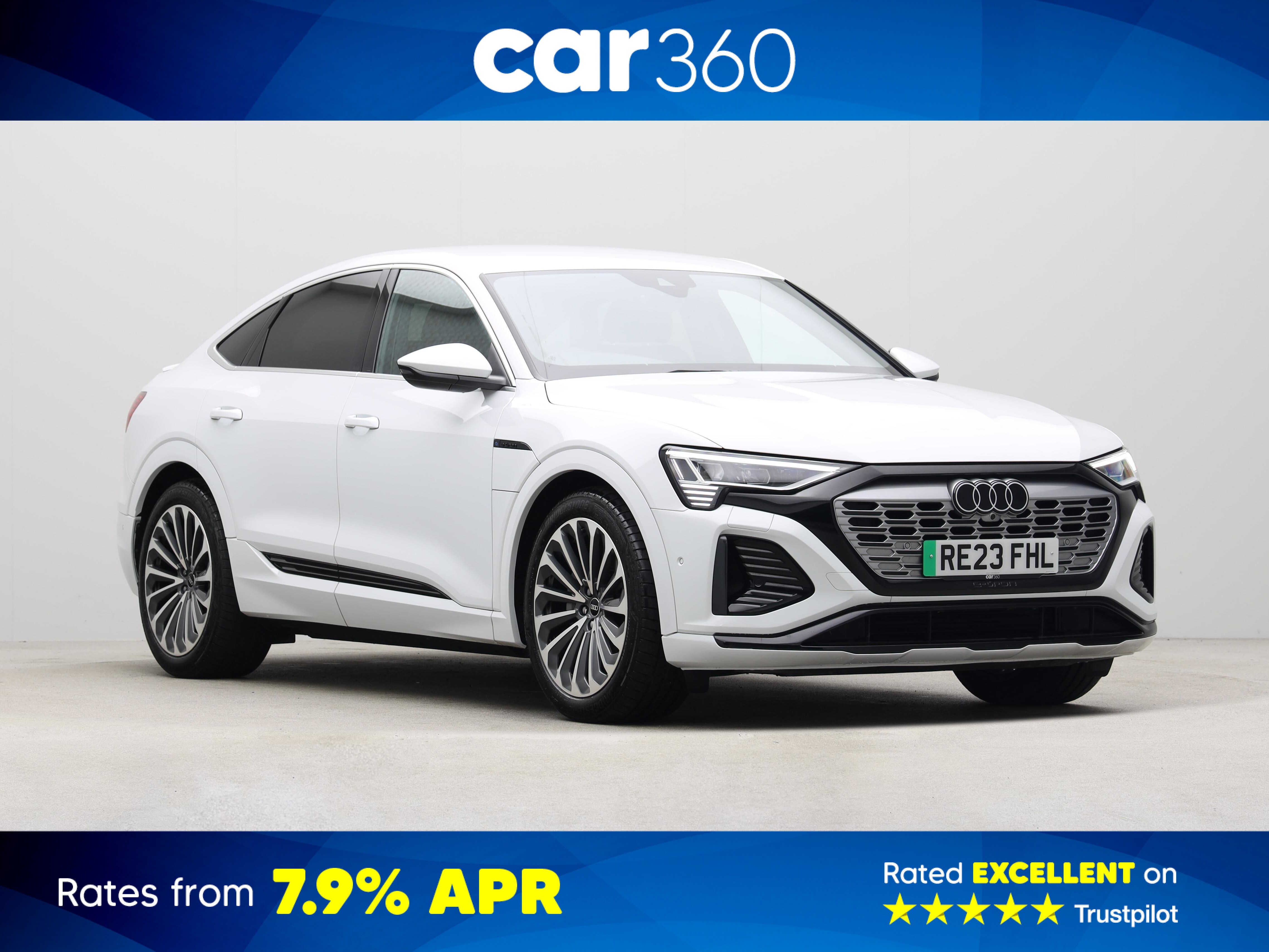 Used Audi Q8 e-tron 50 S line Sportback 5dr Electric Auto quattro 95kWh (11kW Charger) (340 ps)