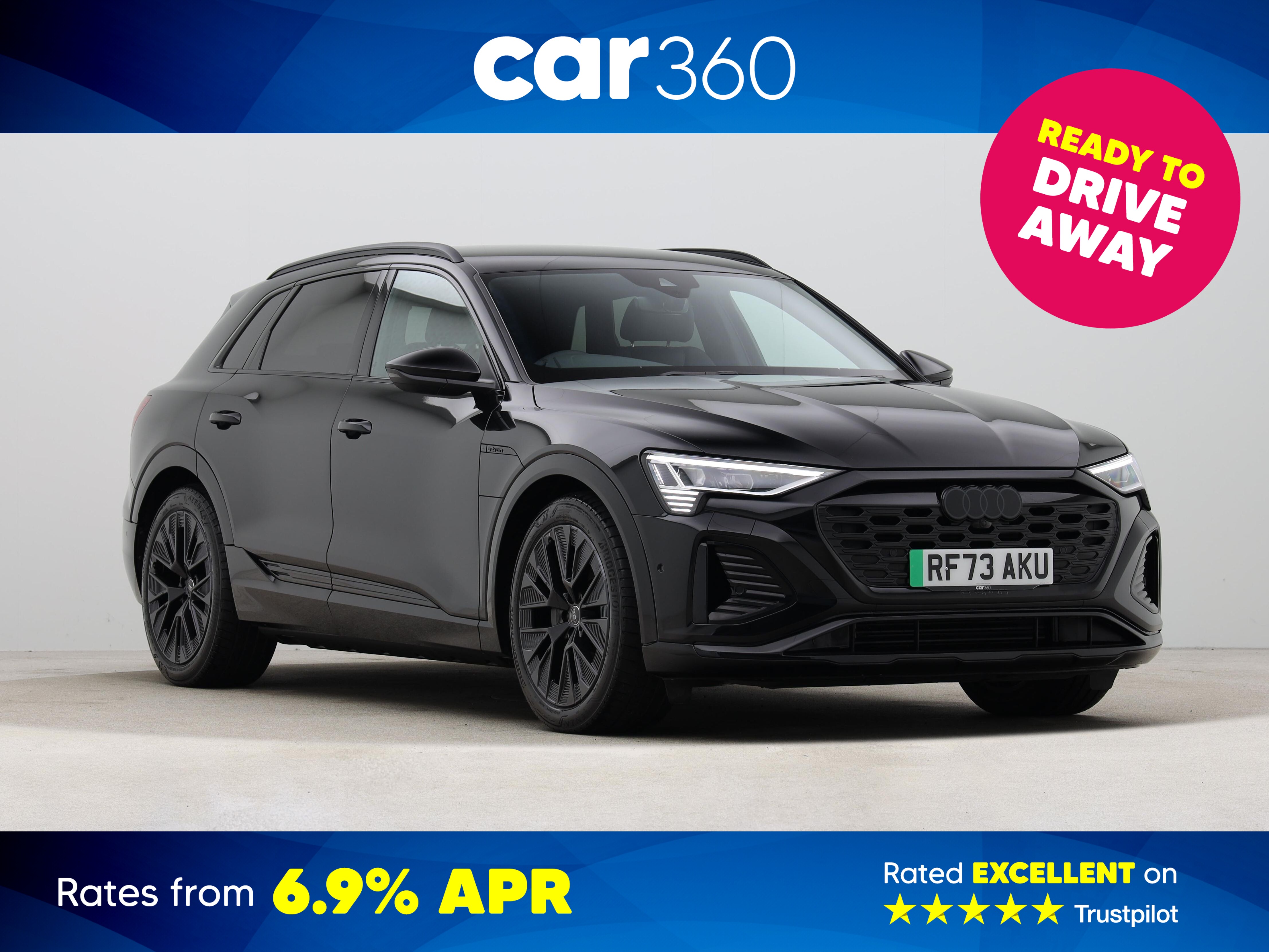 Used Audi Q8 e-tron 55 Black Edition SUV 5dr Electric Auto quattro 114kWh (11kW Charger) (408 ps)