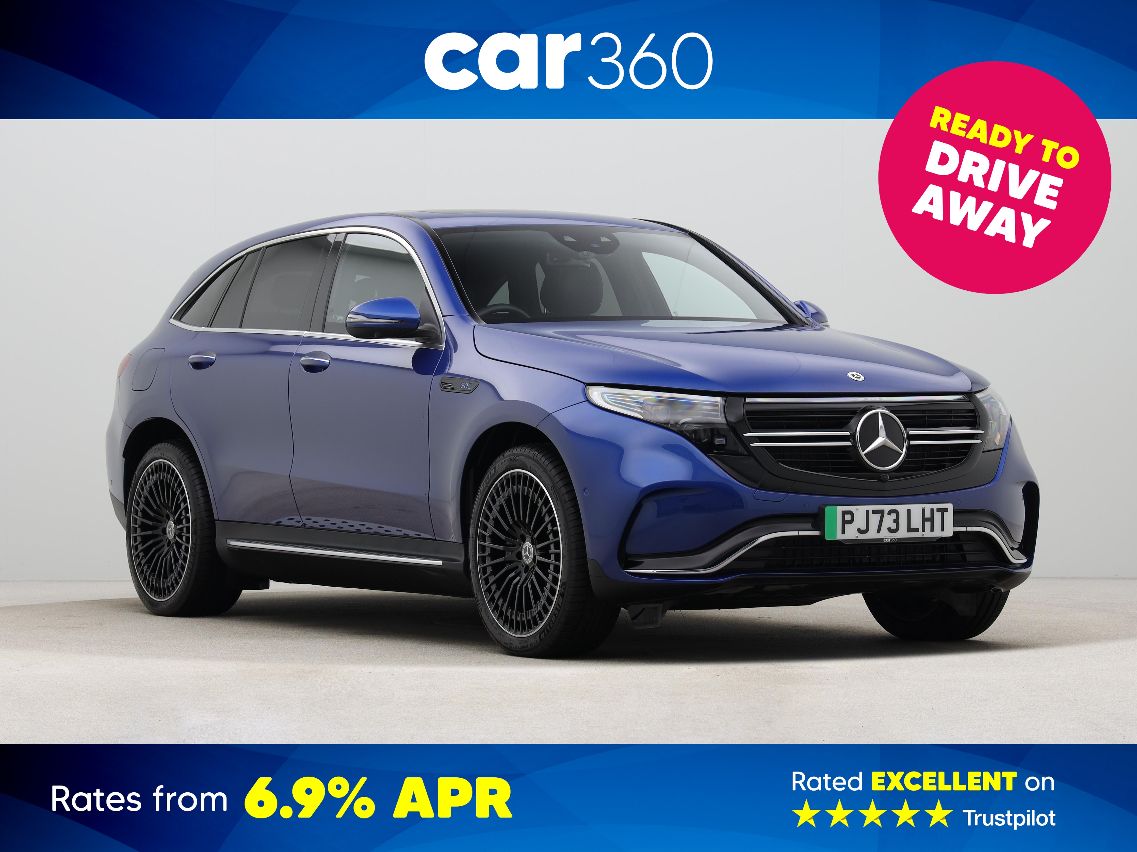 Used Mercedes-Benz EQC EQC 400 80kWh AMG Line (Premium Plus) SUV 5dr Electric Auto 4MATIC (408 ps)