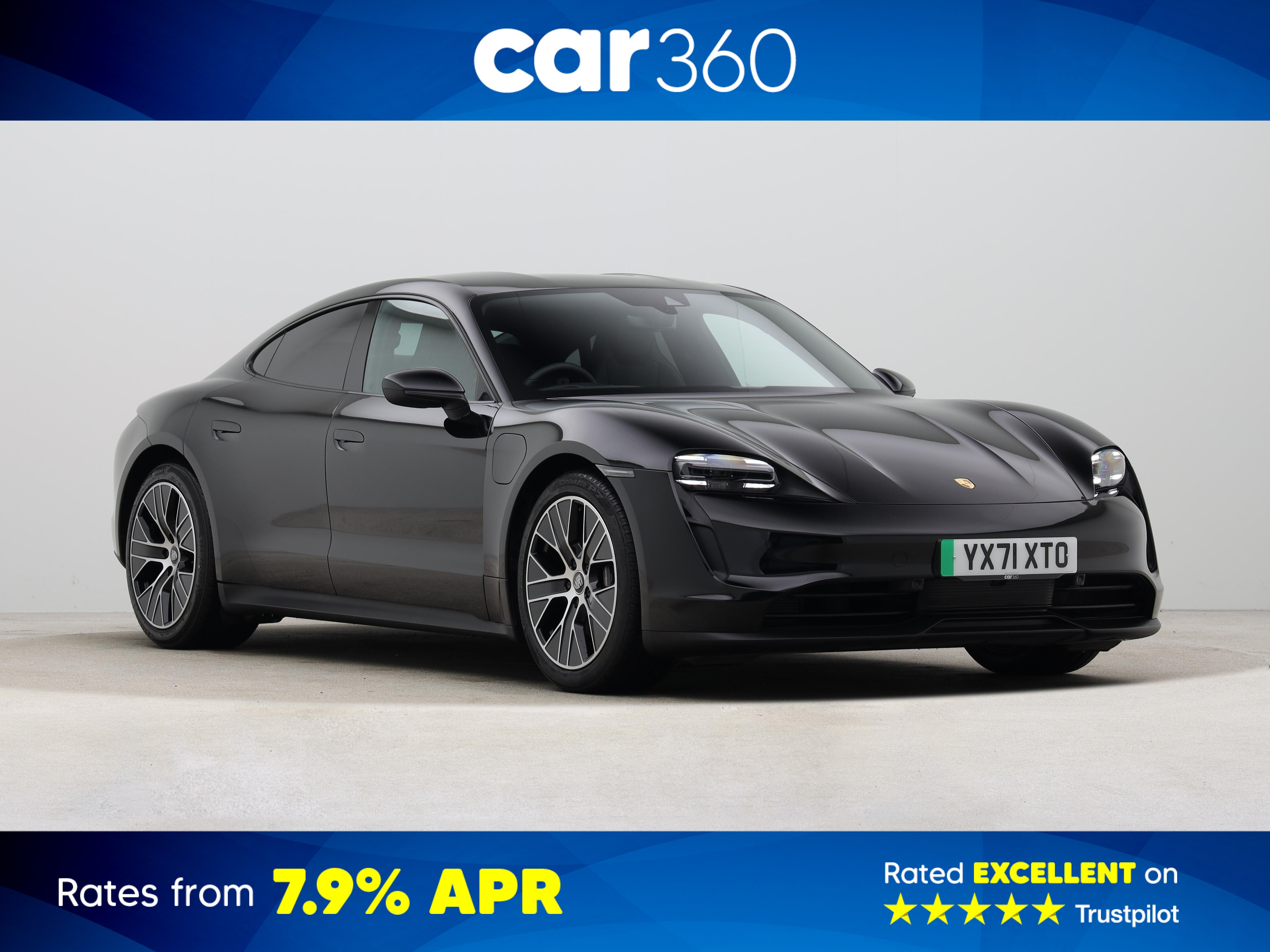 Used Porsche Taycan Performance 79.2kWh Saloon 4dr Electric Auto RWD (408 ps)