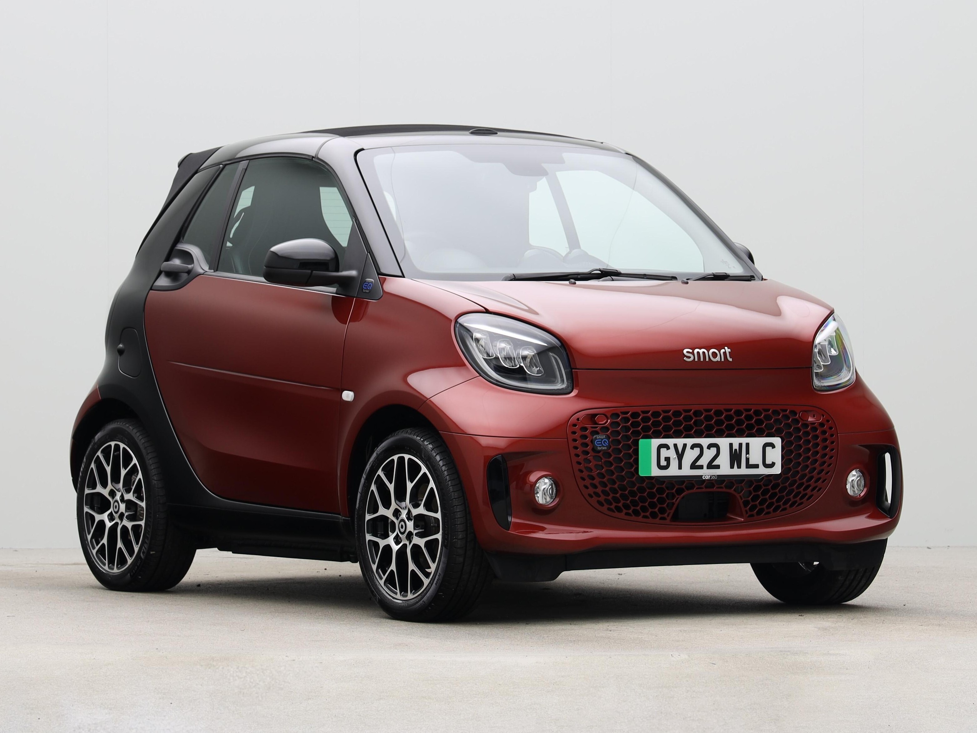 Used Smart fortwo 17.6kWh Prime Exclusive Cabriolet Auto 2dr (22kW Charger)