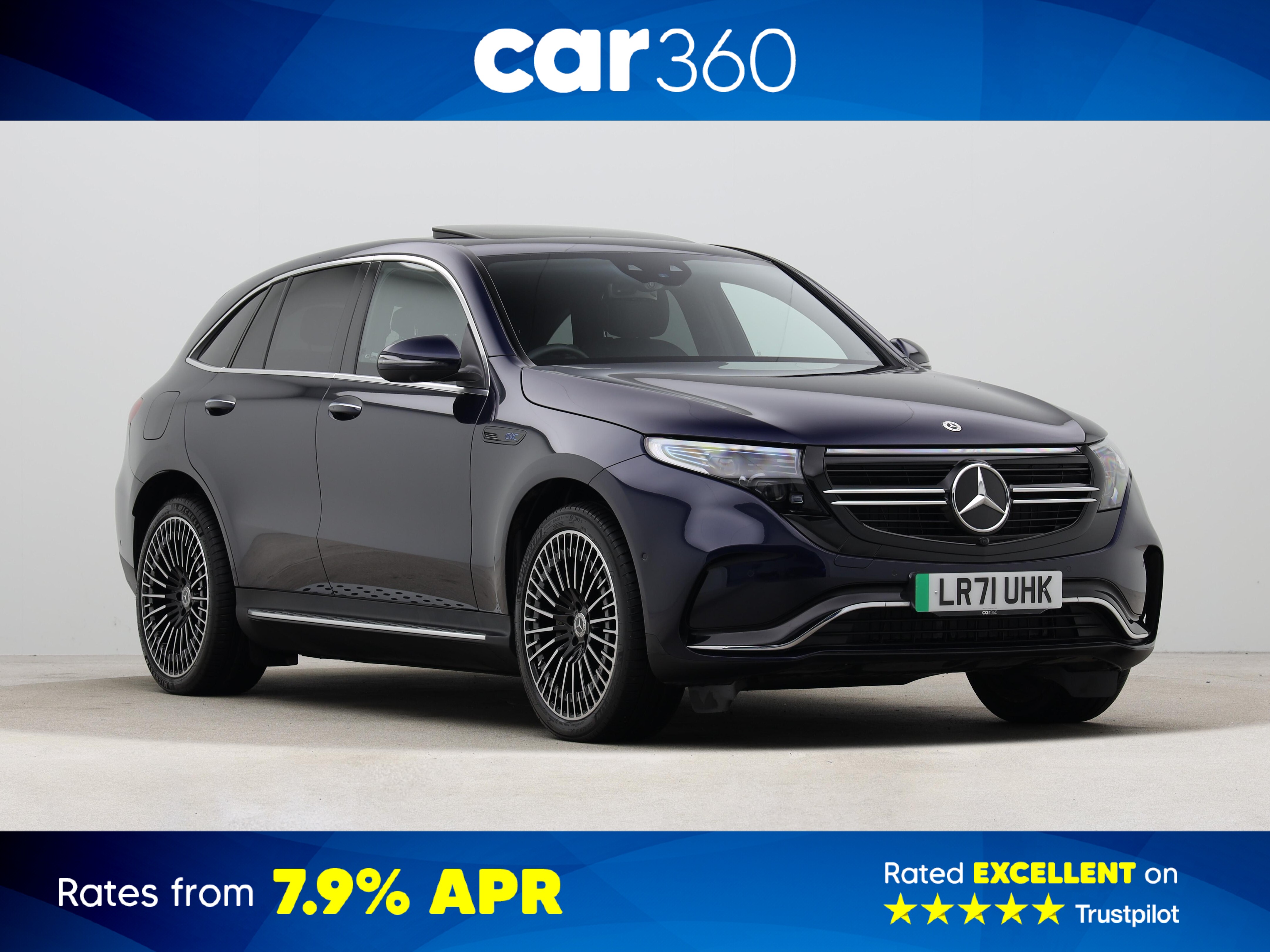 Used Mercedes-Benz EQC EQC 400 80kWh AMG Line (Premium Plus) SUV 5dr Electric Auto 4MATIC (408 ps)