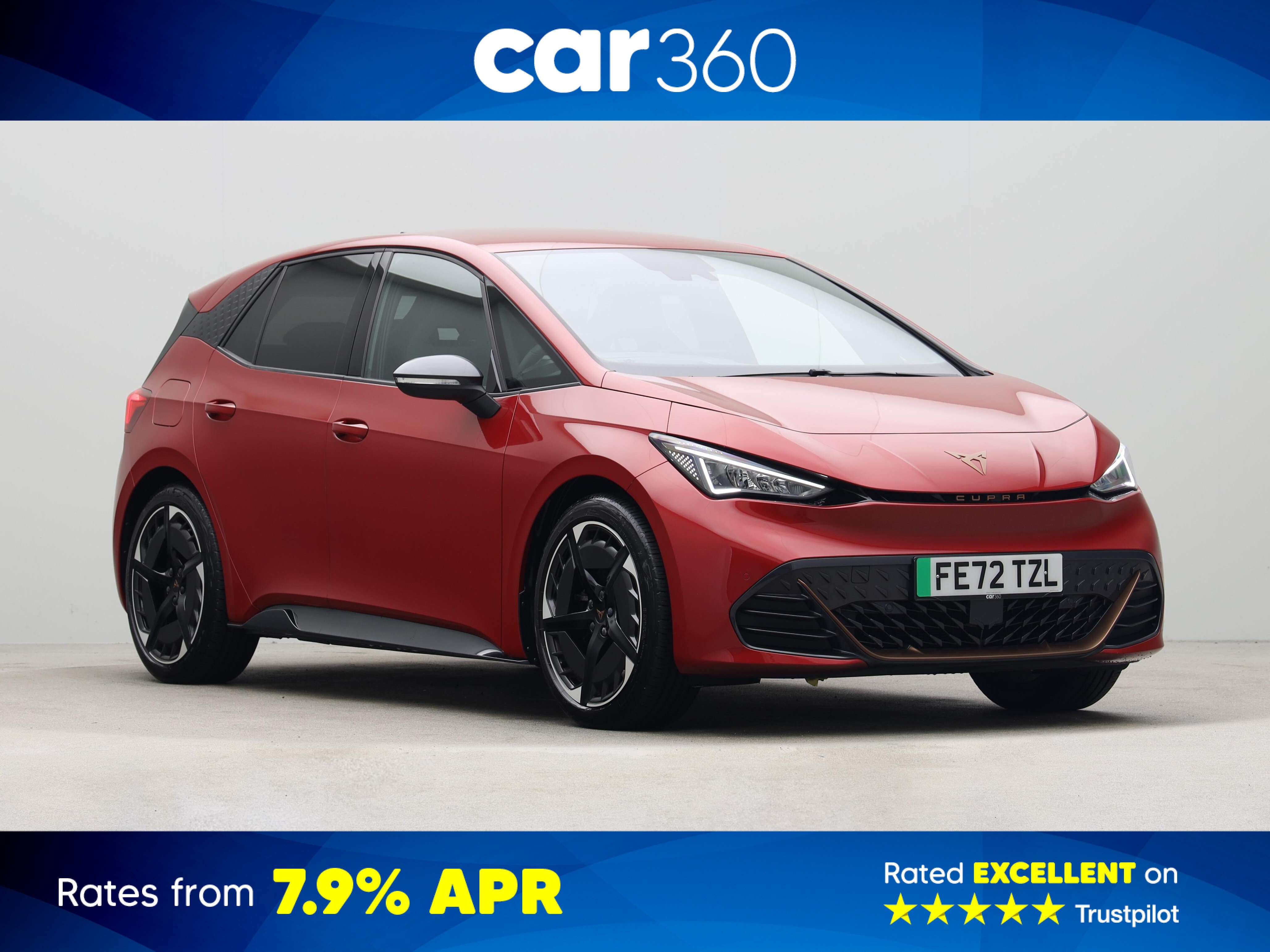 Used CUPRA Born 58kWh V3 Hatchback 5dr Electric Auto (204 ps)