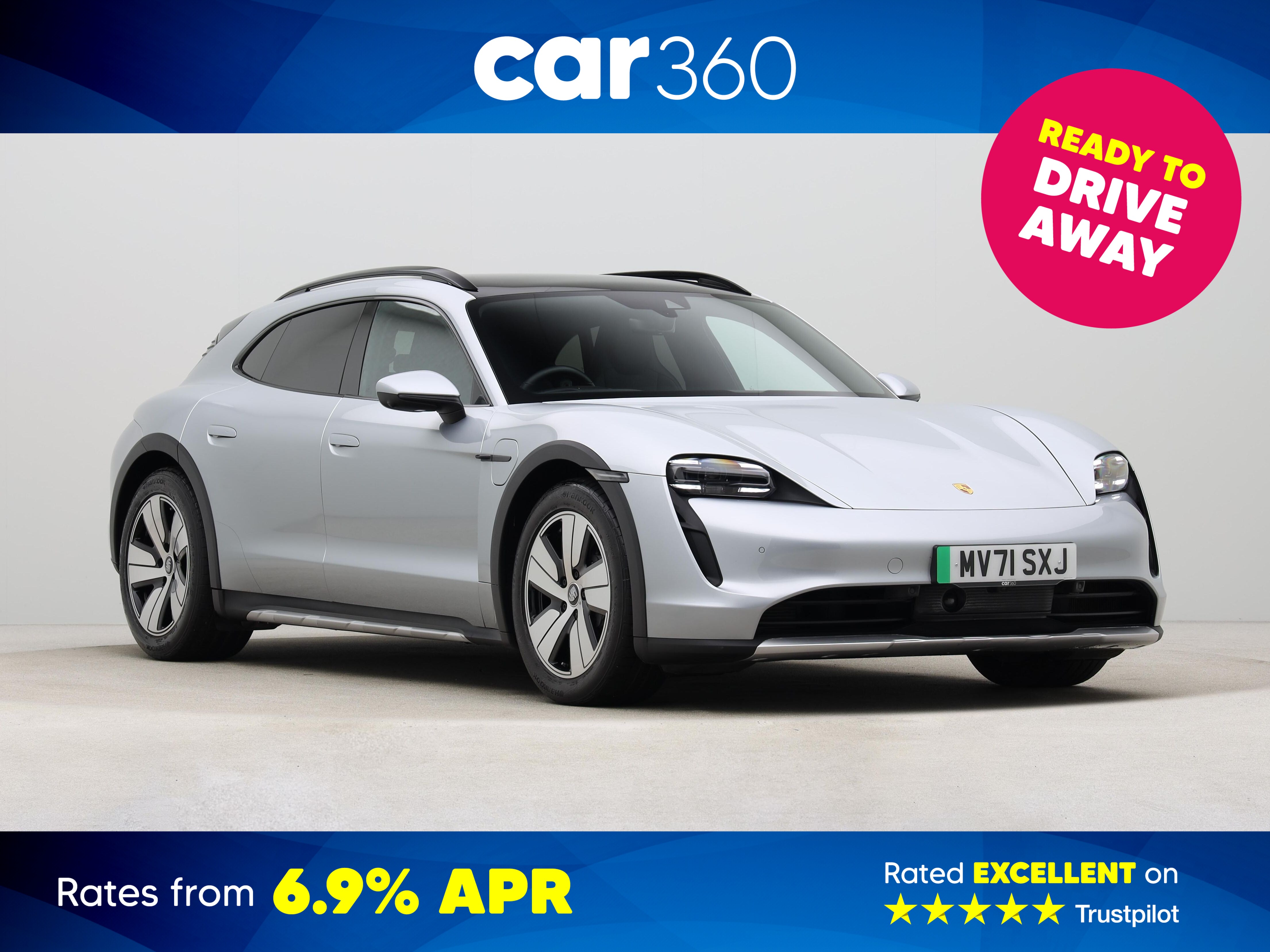 Used Porsche Taycan Performance Plus 93.4kWh 4 Cross Turismo 5dr Electric Auto 4WD (476 ps)