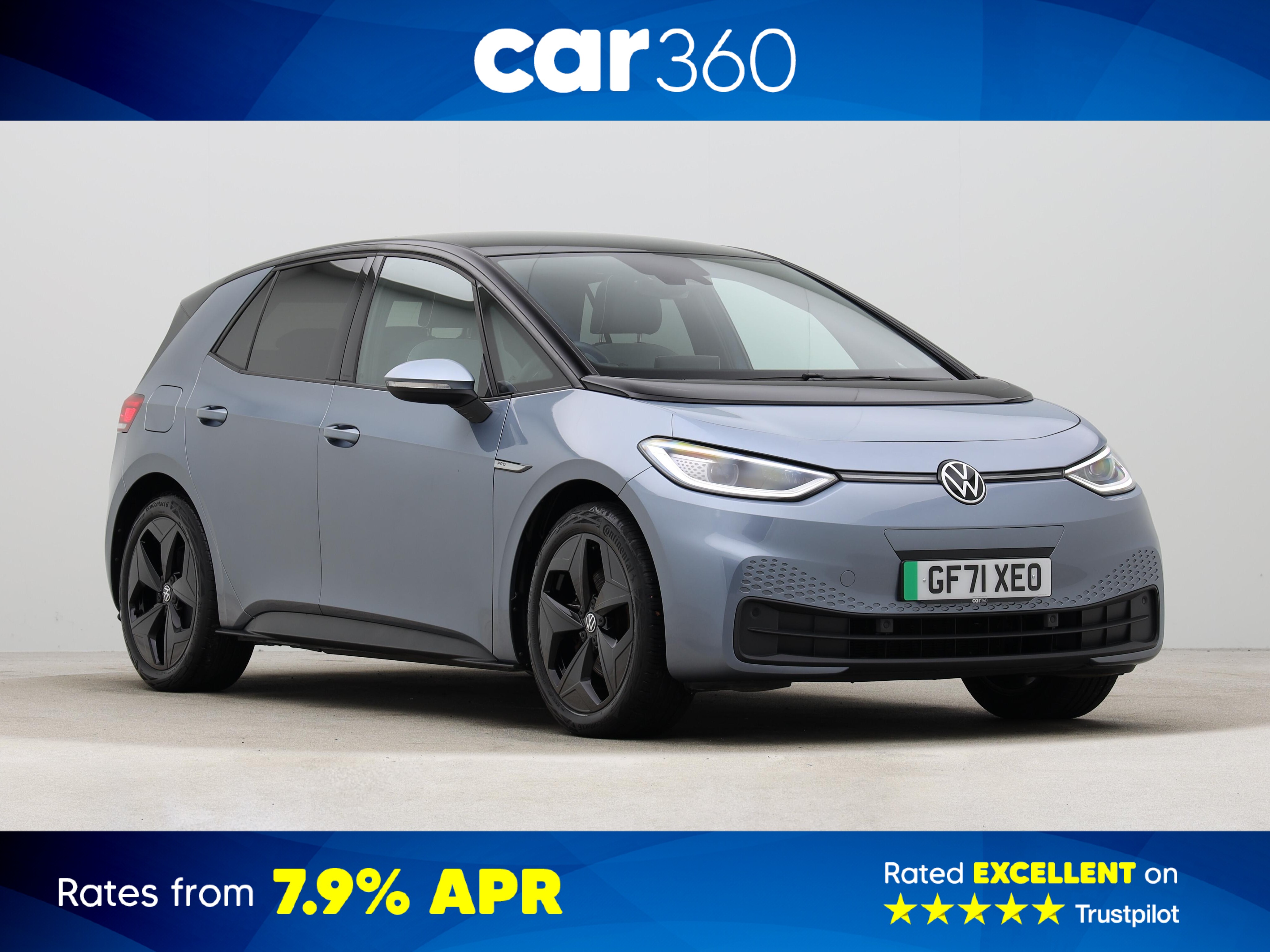 Used Volkswagen ID.3 Pro Performance 58kWh Family Hatchback 5dr Electric Auto (204 ps)