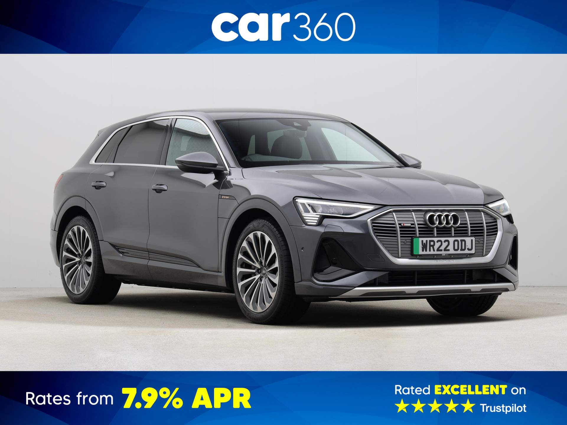 Used Audi e-tron 50 S line Auto quattro 5dr 71.2kWh (11kW Charger)