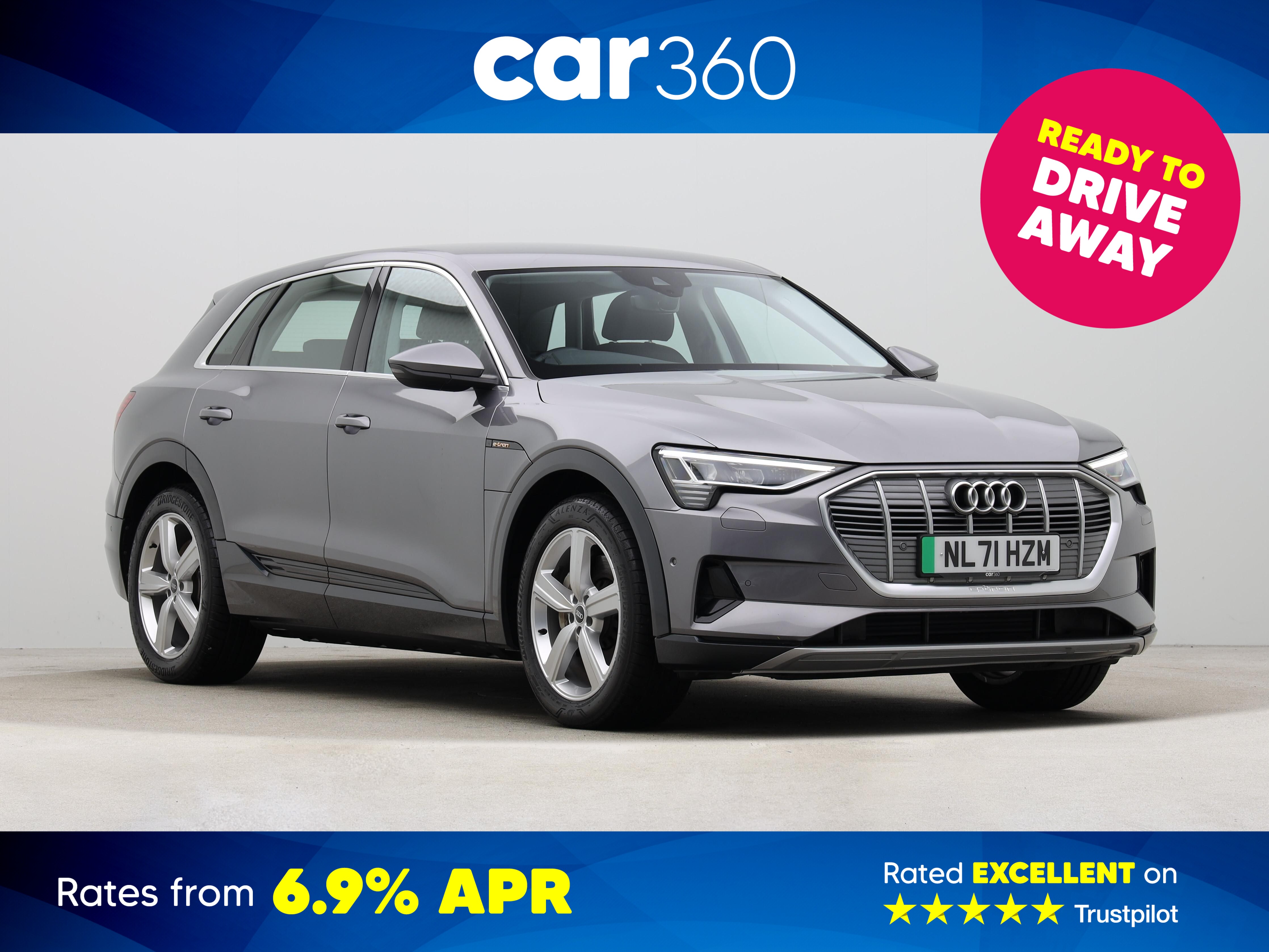 Used Audi e-tron 50 Technik SUV 5dr Electric Auto quattro 71.2kWh (11kW Charger) (313 ps)