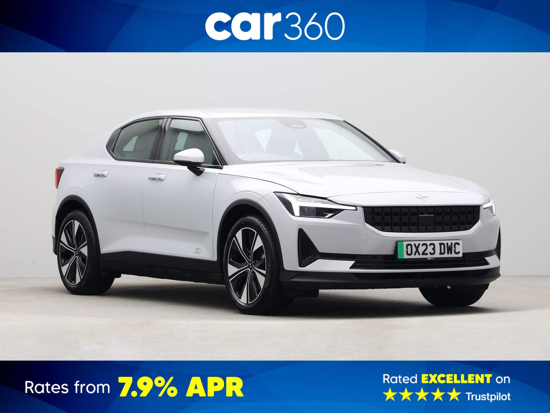 Used Polestar Polestar 2 Single Motor 78kWh Long Range Fastback Auto FWD 5dr