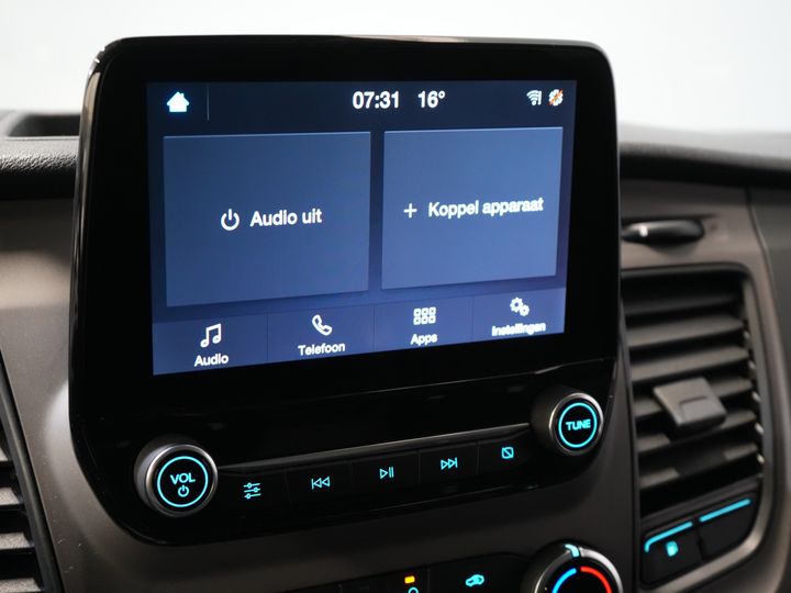 Ford Transit Custom Bestelbus 340 130 pk PHEV Trend BPM VRIJ! Plug-In/ Inrichting/ Carplay/ Stoelverw./ Cruise/ Camera/ PDC/ Airco