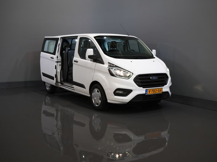 Ford Transit Custom Van 340 2.0 TDCI 130 hp L2 Double Cab DC BPM FREE! 6 Pers./ 2.8t Trekverm./ PDC/ Cruise/ Towbar/ Airco