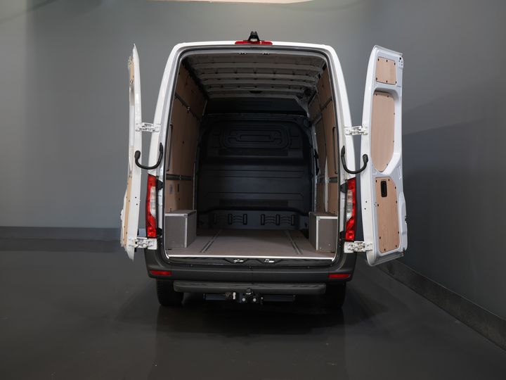 Mercedes-Benz Sprinter Bestelbus 317 CDI Aut. L2H2 BPM VRIJ! Gev.Stoel/ 270 Gr.Deuren/ Stoelverw./ Navi/ Camera/ Cruise/ Airco/ DAB