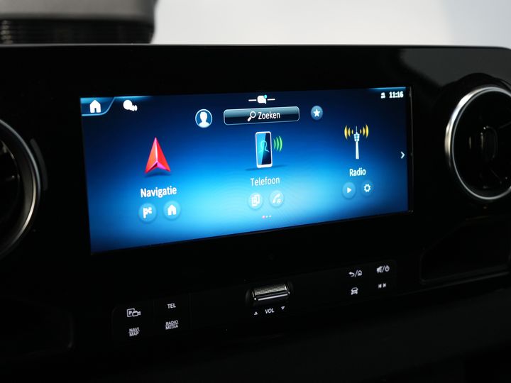 Mercedes-Benz Sprinter Bestelbus 317 CDI Aut. L2H2 BPM VRIJ! Gev.Stoel/ 270 Gr.Deuren/ Stoelverw./ Navi/ Camera/ Cruise/ Airco/ DAB