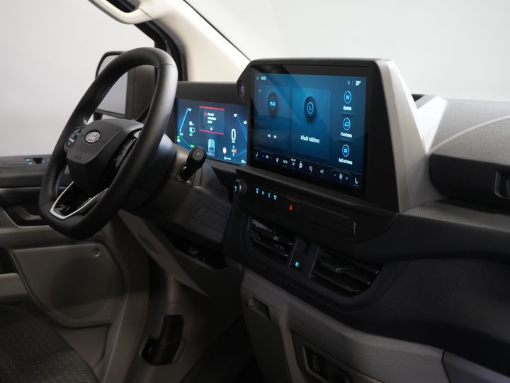 Ford E-Transit Custom Bestelbus Trend 65 kWh 330 km WLTP Garantie t/m 2029/ LED/ Standkachel/ Snellader/ 2.3t Trekverm./ Stuurverw./ Stoelverw./ Carplay/ Camera