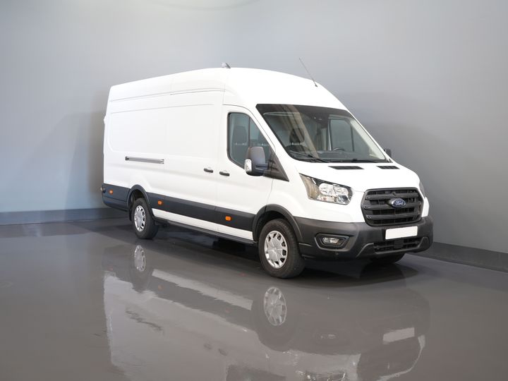 Ford Transit Bestelbus 350 2.0 TDCI 170 pk L4H3 BPM VRIJ! Trend Jumbo RWD/ 270 Gr.Deuren/ Camera/ PDC V+A/ Cruise/ Airco