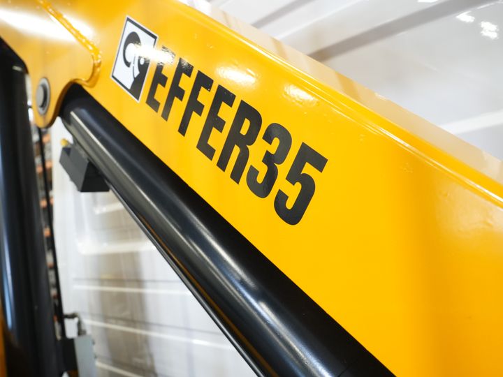 Volkswagen Crafter Carrocería abierta 50 165 CV Effer 352S Gancho de remolque/ Grúa/ Autokran/ Toma de fuerza/ Carrocería abierta/ Doble aire