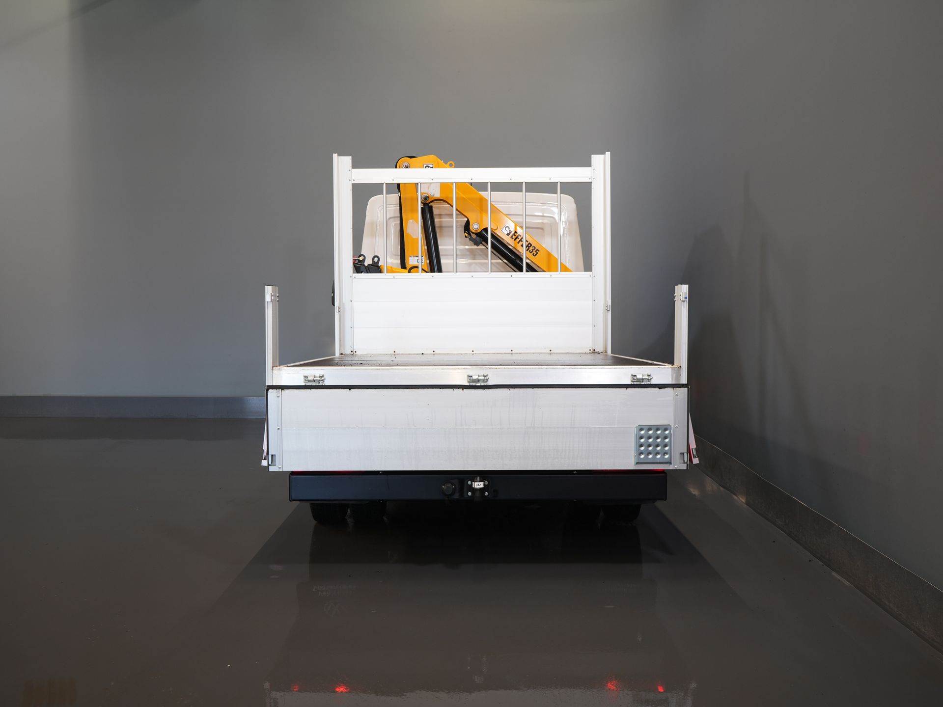 Volkswagen Crafter Carrocería abierta 50 165 CV Effer 352S Gancho de remolque/ Grúa/ Autokran/ Toma de fuerza/ Carrocería abierta/ Doble aire