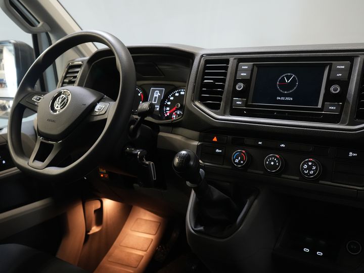 Volkswagen Crafter Carrocería abierta 50 165 CV Effer 352S Gancho de remolque/ Grúa/ Autokran/ Toma de fuerza/ Carrocería abierta/ Doble aire