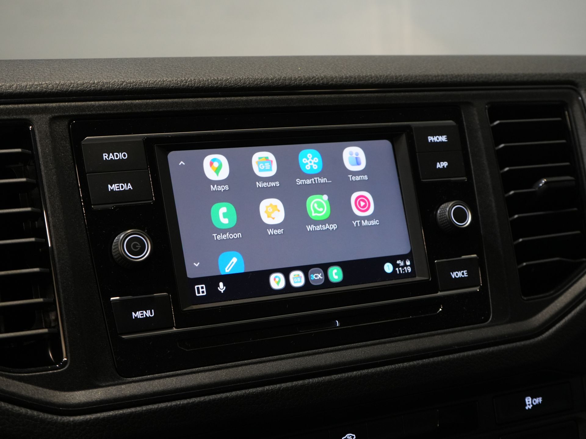 Volkswagen Crafter Carrocería abierta 50 165 CV Effer 352S Gancho de remolque/ Grúa/ Autokran/ Toma de fuerza/ Carrocería abierta/ Doble aire