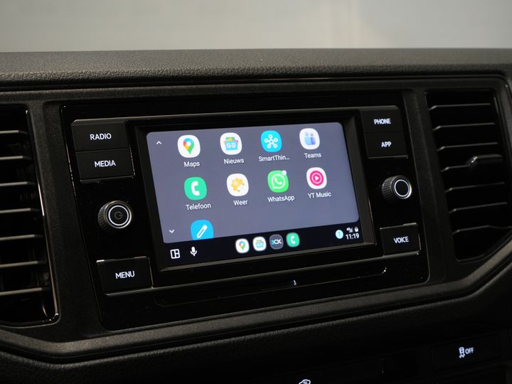 Volkswagen Crafter Carrocería abierta 50 165 CV Effer 352S Gancho de remolque/ Grúa/ Autokran/ Toma de fuerza/ Carrocería abierta/ Doble aire