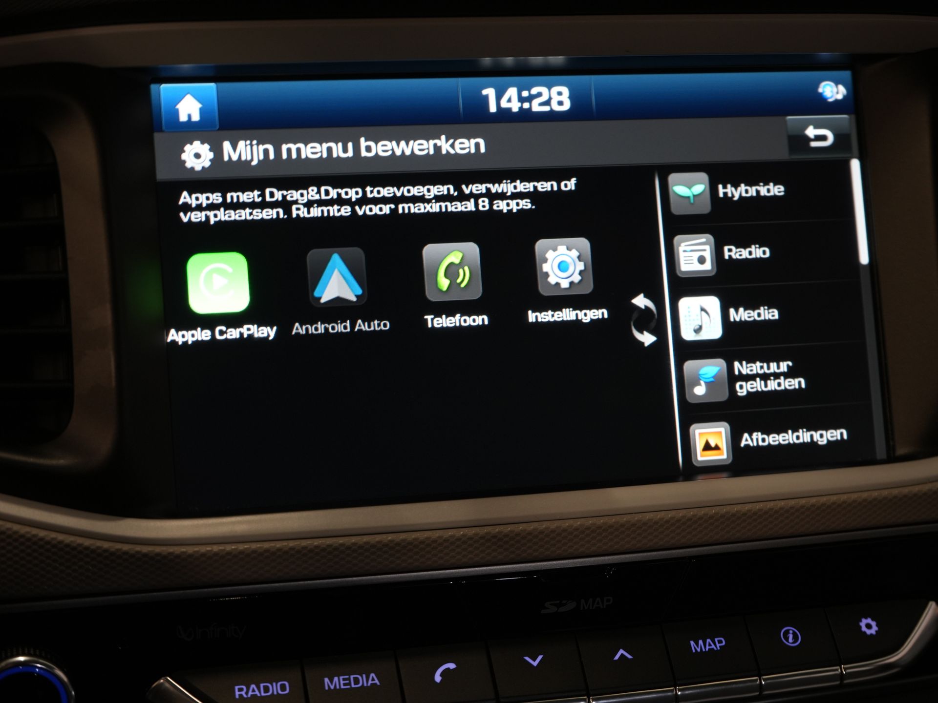 Hyundai IONIQ Hatchback 1.6 GDi Premium LED/ Adapt.Cruise/ Skóra/ Podgrzewane fotele/ Chłodzone fotele/ Podgrzewana kierownica/ Pamięć fotela/ CarPlay/ Nawigacja/ Kamera/ Klimatyzacja