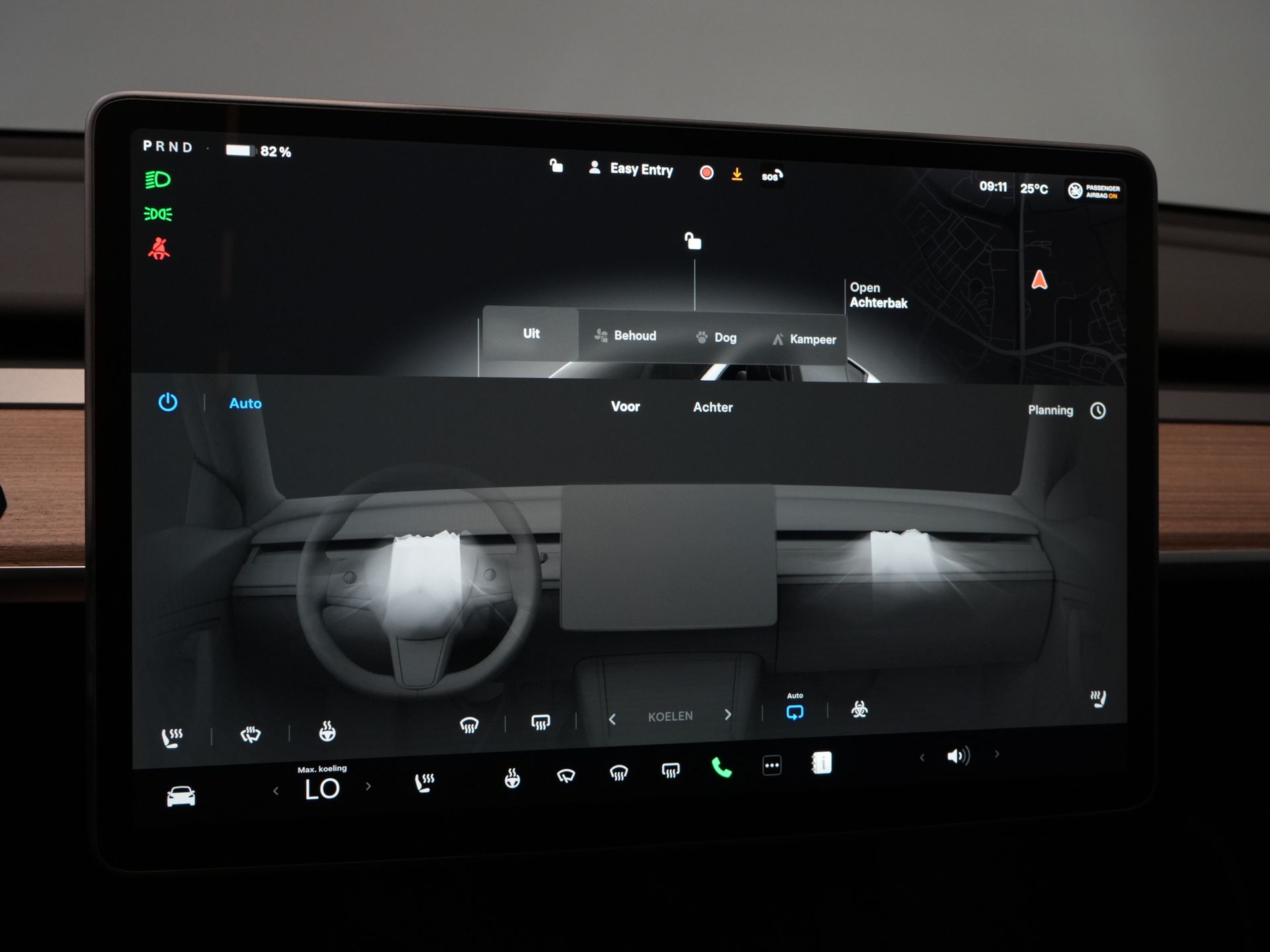 Tesla Model Y SUV Long Range AWD 75 kWh 540 km WLTP MARGE SOH 92%/ Pano/ Pompe à chaleur/ Adapt.Cruise/ Memory/ Elek.valve/ Seatverw./ Navi/ 360 camera