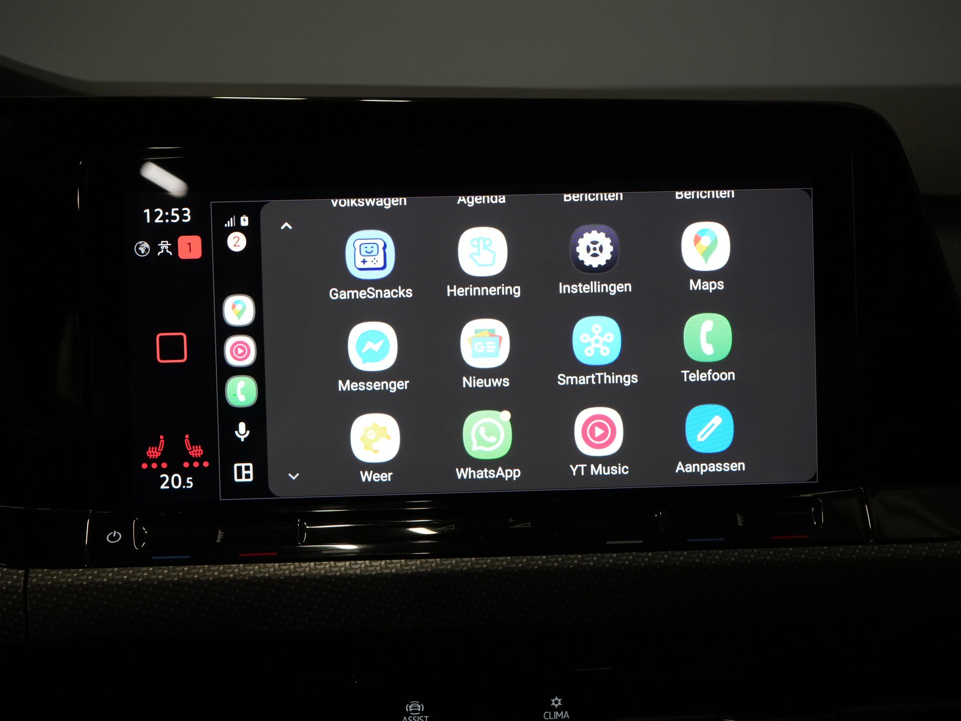 Volkswagen Golf Хетчбек 1.5 eTSI 150 к.с. R-Line (DEMO) NL Авто/ Панорамний/ Адапт.круїз/ Світлодіоди/ Black Pack/ Віртуальний кокпіт/ Кермо/ Carplay/ Seatverw./ Am