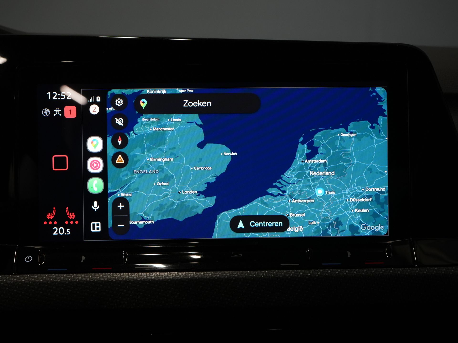 Volkswagen Golf Хетчбек 1.5 eTSI 150 к.с. R-Line (DEMO) NL Авто/ Панорамний/ Адапт.круїз/ Світлодіоди/ Black Pack/ Віртуальний кокпіт/ Кермо/ Carplay/ Seatverw./ Am