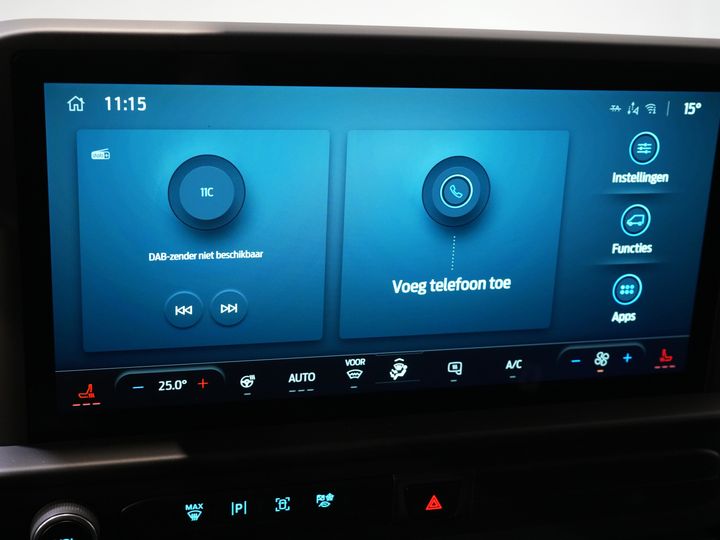 Ford E-Transit Custom Vans 340 L2 65 kWh 330 km WLTP 2.3t Amperaj remorcare/ Încărcător rapid/ LED/ Încălzire stand/ Volan/ Volan/ Parbriz/ Carplay/ Cameră/
