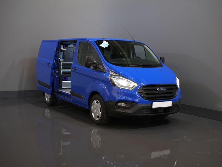 Ford Transit Custom Van 2.0 TDCI 130 CV Aut. BPM ¡GRATIS! ¡Ready2Go! BOTT Interior L+R/ Cinturón V.V/ Inversor/ Gev.Stoel/ Stoelverw./ Cruise/ PDC/ Towbar/ 