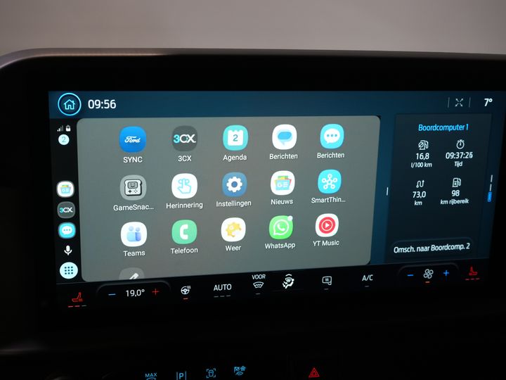 Ford Transit Custom Van 320 2.0 TDCI 136 KM L2 Trend Gwarancja 11-29'/ LED/ Stoelverwind/ Afn.Trekhaak/ Stuurverwind/ Carplay/ Kamera/ Klimat/ PDC/ LMV/ Cruis