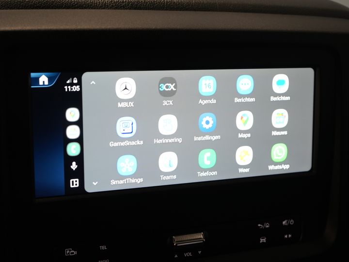 Mercedes-Benz Vito Bestelbus 119 CDI Aut. L3 LED/ 2.5t Trekverm./ 270Gr.Deuren/ Stoelverw./ Carplay/ Camera/ Trekhaak/ Cruise/ PDC/ DAB