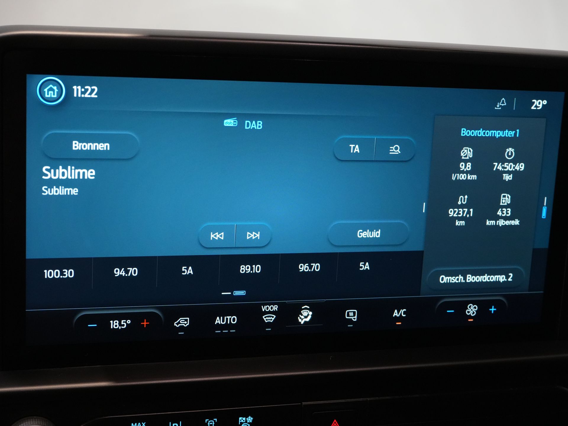 Ford Transit Custom Bestelbus 2.0 TDCI 136 pk L2 Trend LED/ Carplay/ Camera/ Climate/ PDC/ Cruise