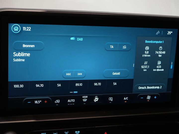 Ford Transit Custom Bestelbus 2.0 TDCI 136 pk L2 Trend LED/ Carplay/ Camera/ Climate/ PDC/ Cruise