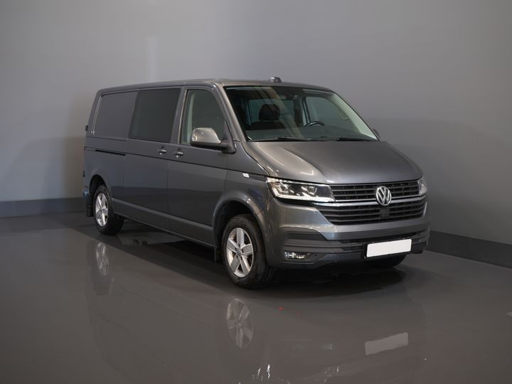 Volkswagen Transporter Bestelbus 2.0 TDI 150 pk DSG Aut. L2 DC Dubbel Cabine LED/ Adapt.Cruise/ Standkachel/ Stoelverw./ Carplay/ Camera/ PDC/ LMV/ Trekhaak/ Air