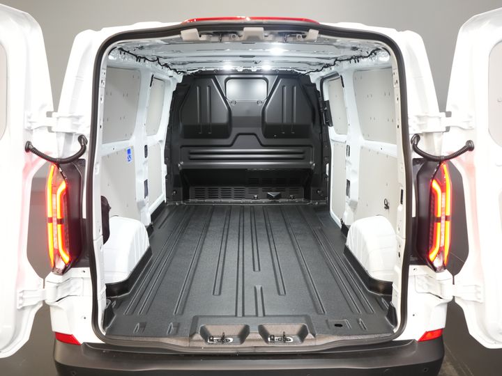 Ford E-Transit Custom Bestelbus Trend L2 65 kWh 330 km WLTP Garantie t/m 2030/ LED/ Snellader/ 2.3t Trekverm./ Stuurverw./ Stoelverw./ Carplay/ Climate/ Camera/