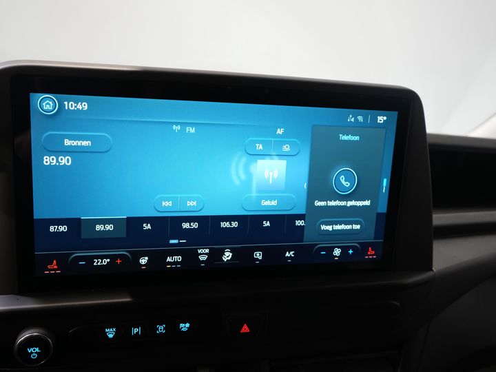 Ford E-Transit Custom Bestelbus Trend L2 65 kWh 330 km WLTP Garantie t/m 2030/ LED/ Snellader/ 2.3t Trekverm./ Stuurverw./ Stoelverw./ Carplay/ Climate/ Camera/