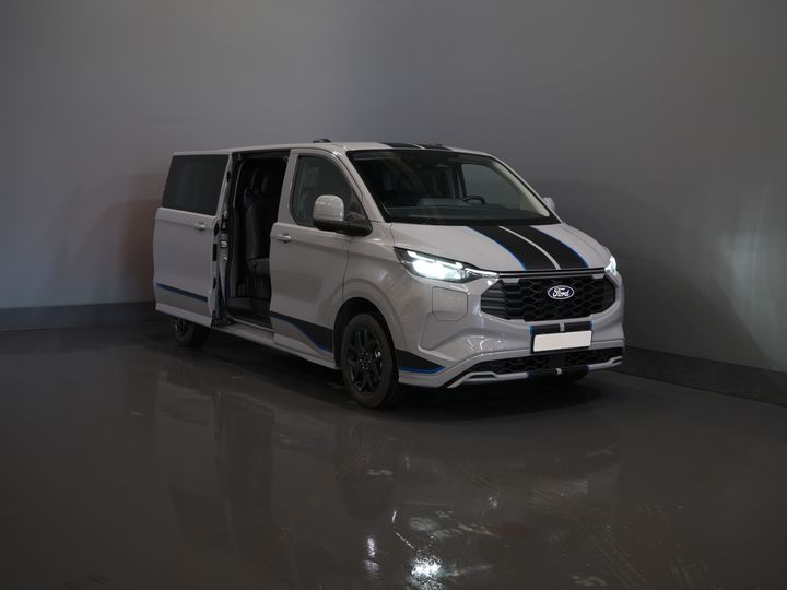 Ford Transit Custom Van 320 2.5 PHEV L2 Sport DC Double Cab 2xSchiebetür/ Adapt.Cruise/ Elek.Seat/ LED/ Carplay/ Standheizung/ Sitzheizung/ Lenkrad.