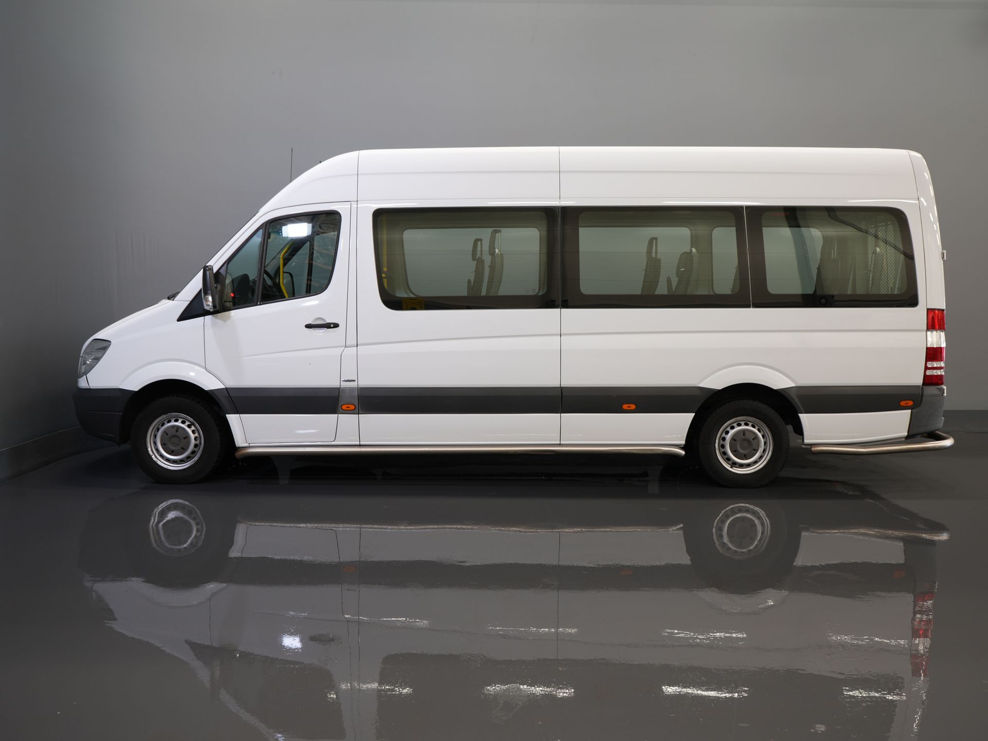Mercedes-Benz Sprinter Passenger Transport 313 2.2 CDI L3H2 €10,890 incl VAT (BPM FREE) EXPORT Combi/ 9 Person/ Kombi/ 9P/ Rearbar/ Sidebars/ Airco/ Wheelchair lift