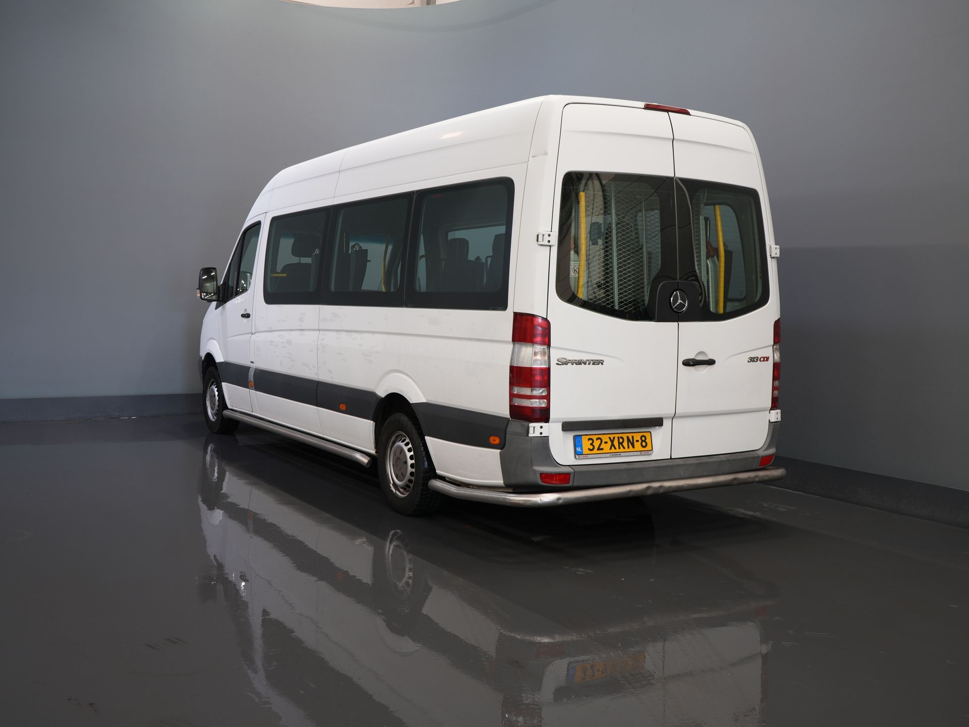 Mercedes-Benz Sprinter Personentransporter 313 2.2 CDI Aut. L3H2 €10,890,- inkl. MwSt. (BPM FREE) EXPORT Combi/ 9 Personen/ Kombi/ 9P/ Heckbügel/ Seitenbügel/ Airco/ Rollstuhllift