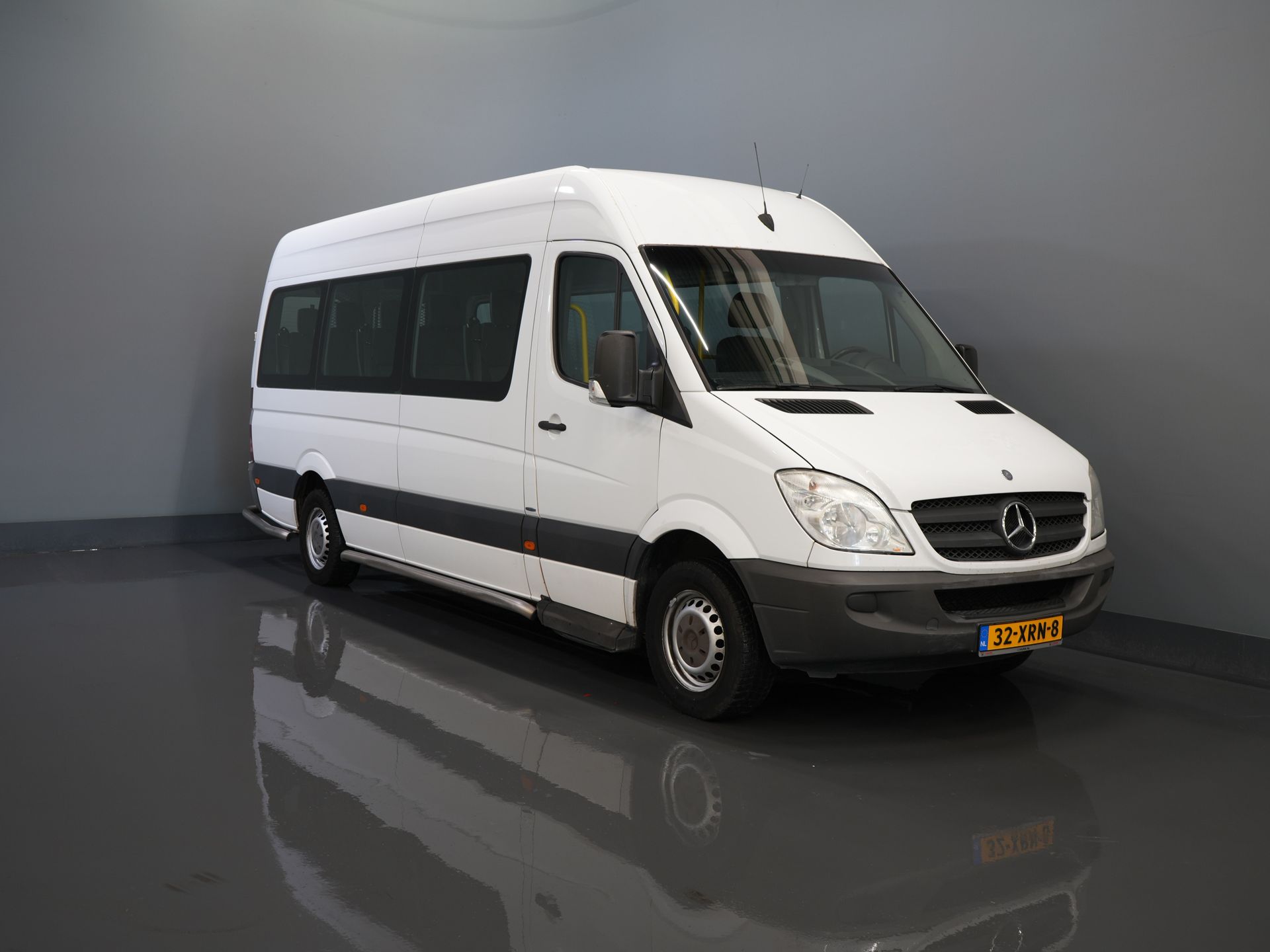 Mercedes-Benz Sprinter Personentransporter 313 2.2 CDI Aut. L3H2 €10,890,- inkl. MwSt. (BPM FREE) EXPORT Combi/ 9 Personen/ Kombi/ 9P/ Heckbügel/ Seitenbügel/ Airco/ Rollstuhllift