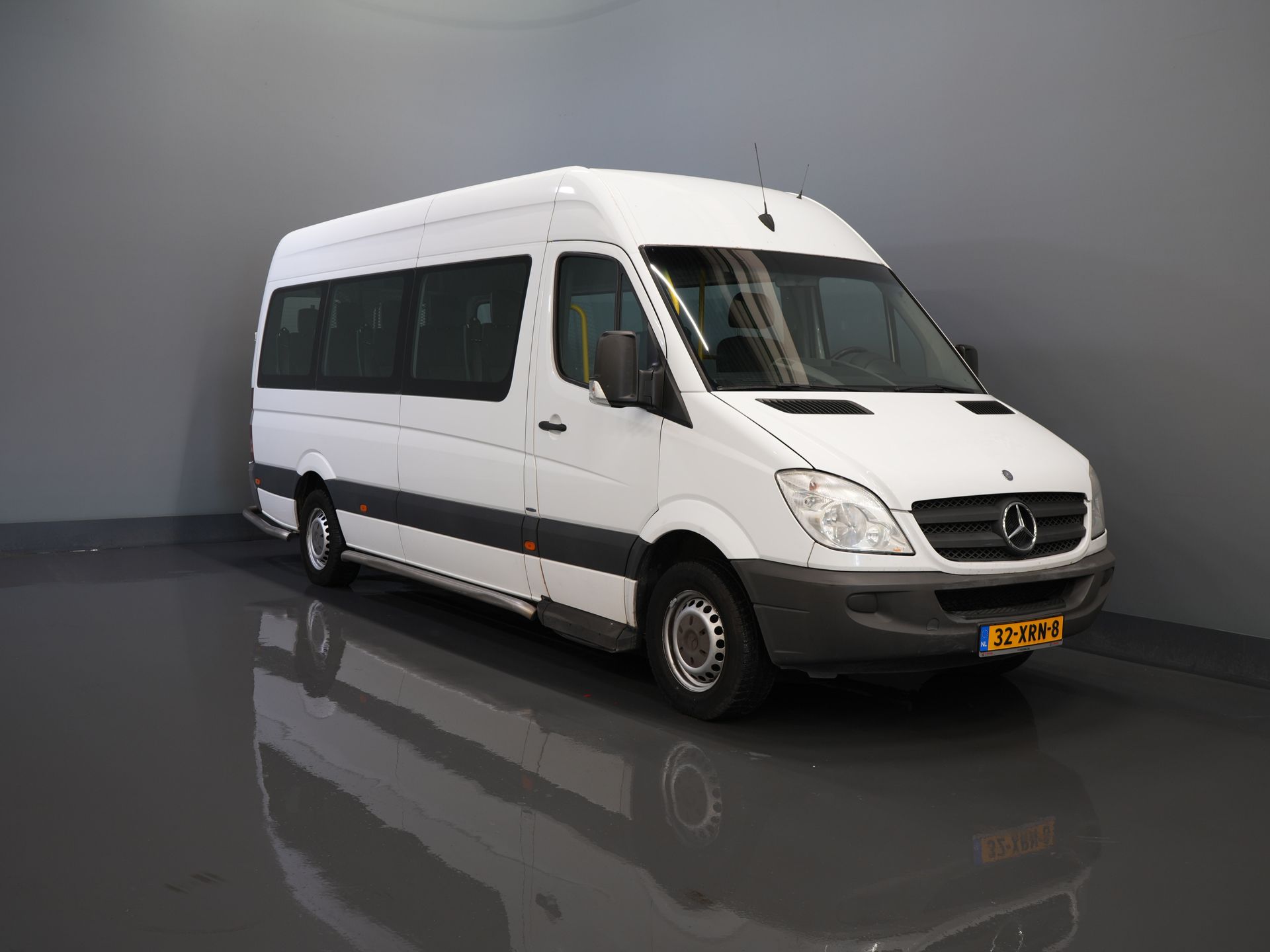 Mercedes-Benz Sprinter Personentransporter 313 2.2 CDI Aut. L3H2 €10,890,- inkl. MwSt. (BPM FREE) EXPORT Combi/ 9 Personen/ Kombi/ 9P/ Heckbügel/ Seitenbügel/ Airco/ Rollstuhllift