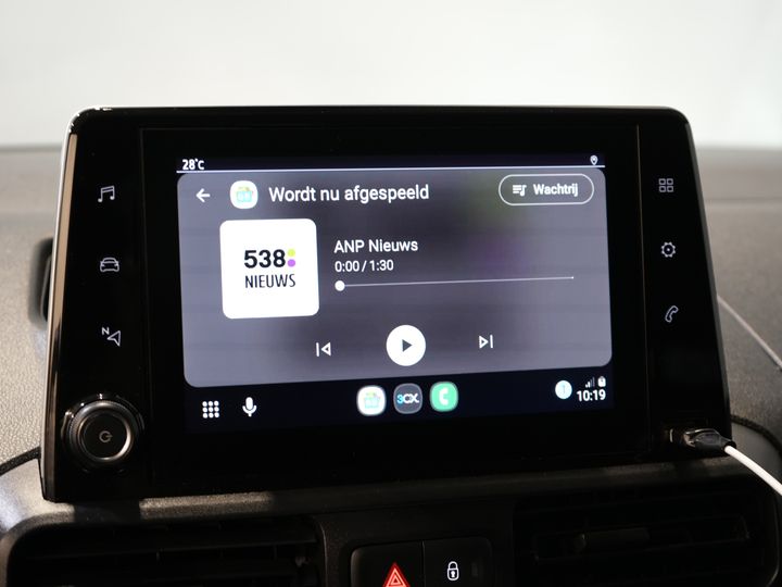 Toyota PROACE CITY Bestelbus 1.5 130 pk Aut. Carplay/ 3Pers./ Stoelverw./ Inrichting/ Camera/ Cruise/ Airco/ PDC/ Trekhaak