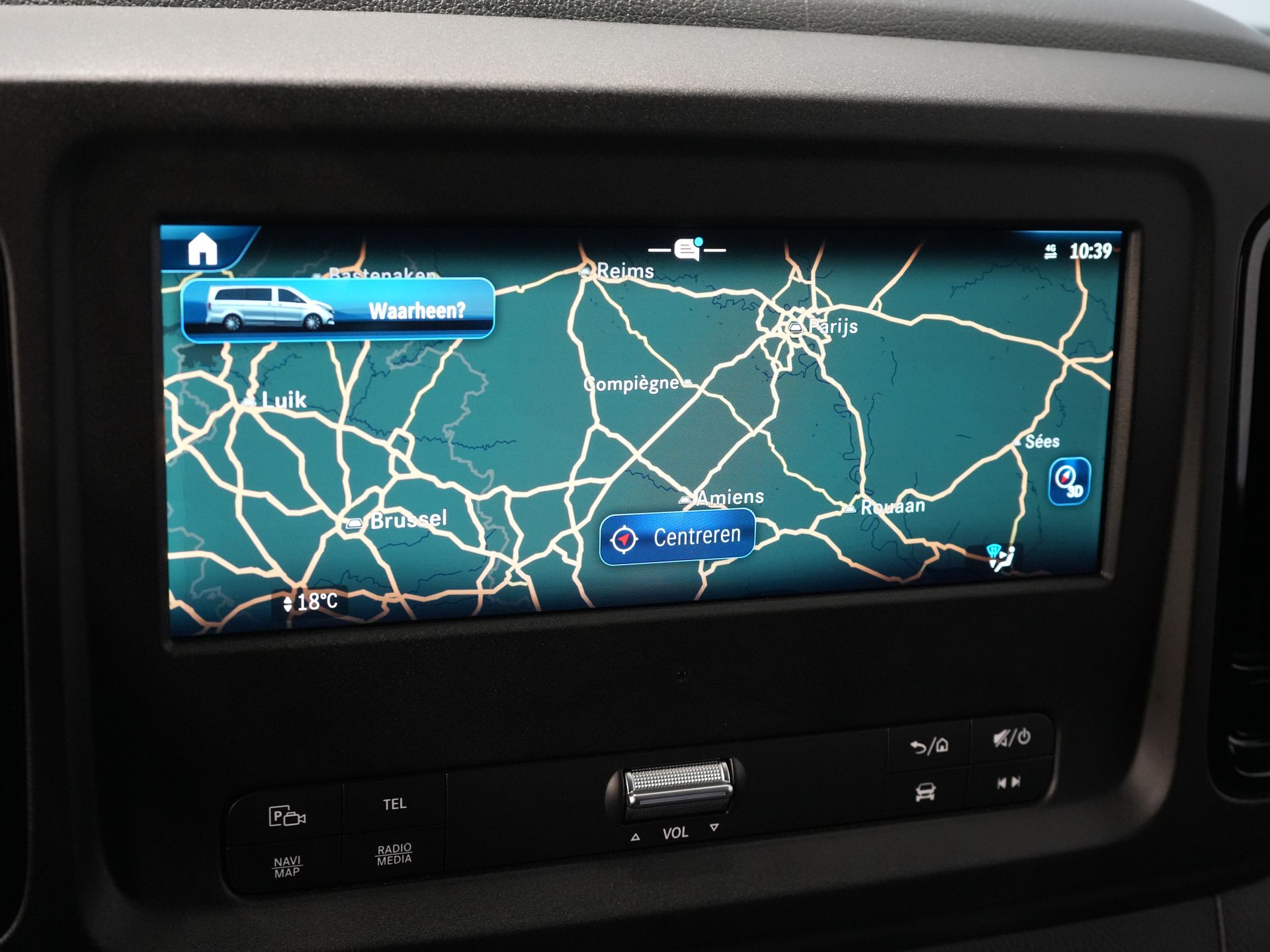 Mercedes-Benz Vito Van 116 CDI Aut. L2 BPM FREE! LED/ Carplay/ 270Gr. Doors/ Seat heating/ Navigation/ Camera/ Cruise control/ PDC/ Tow bar