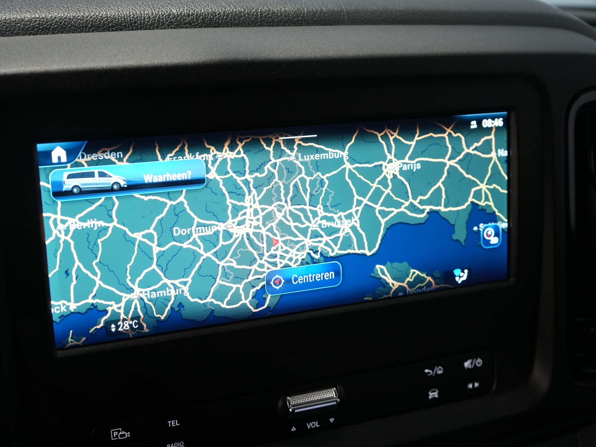 Mercedes-Benz Vito Bestelbus 116 CDI Aut. L3 LED/ Carplay/ 270Gr.Deuren./ Stoelverw/ Camera/ PDC V+A/ Trekhaak/ Navi/ Cruise