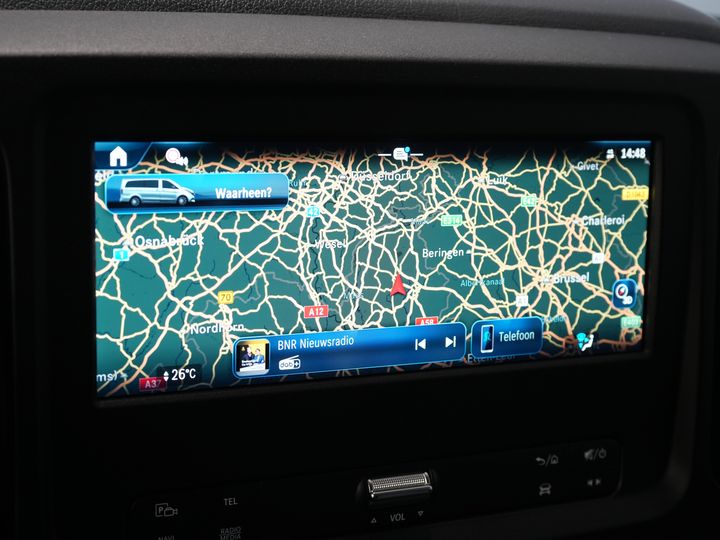 Mercedes-Benz Vito Bestelbus 116 CDI Aut. L3 DC Dubbel Cabine BPM VRIJ! 6 Pers./ 2xSchuifdeur/ LED/ Stoelverw./ 270Gr. Deuren/ Carplay/ Camera/ Cruise/ Trekh