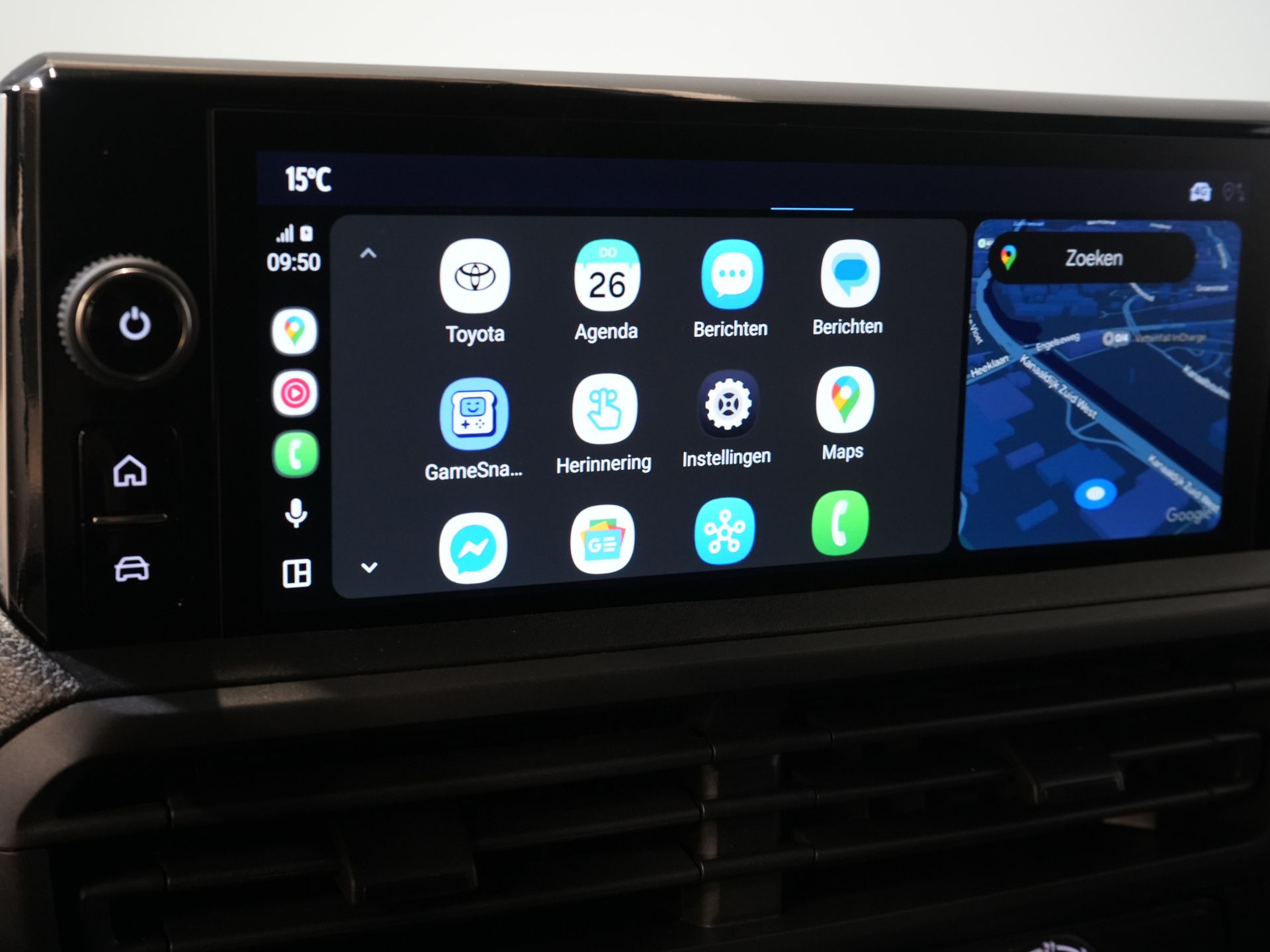 Toyota PROACE Electric Worker Van 75 kWh L3 345 km WLTP LED/ Quick charger/ Keyless/ Adapt.Cruise/ Steerverw./ Stoelverw./ Navi/ Carplay/ Camera/ PDC/ Airco