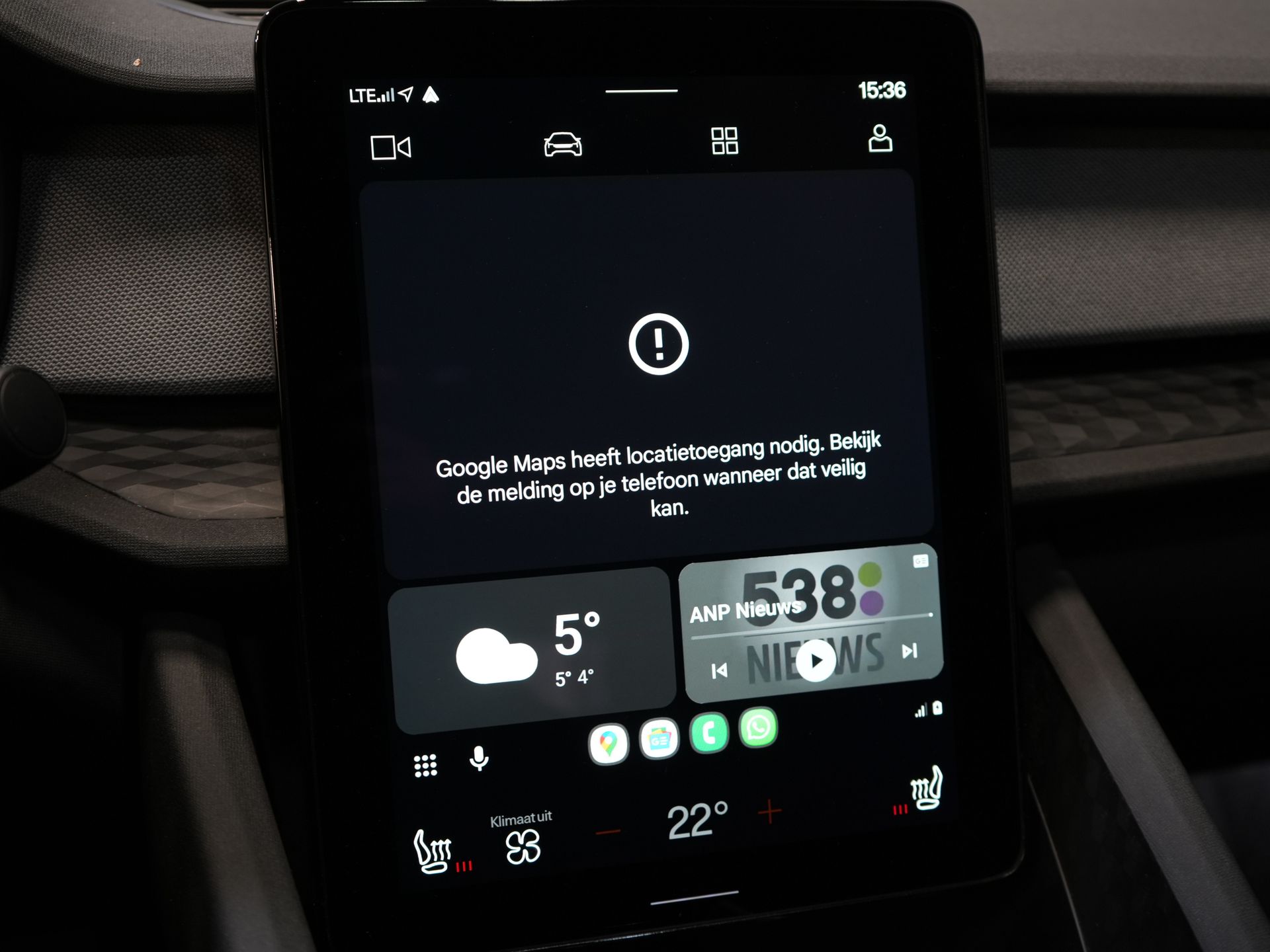 Polestar 2 Berline Long Range 78 kWh 551 km WLTP 94% SOH LED/ Adapt.Cruise/ Mémoire/ Sièges chauffants/ Carplay/ Navigation/ Climatisation