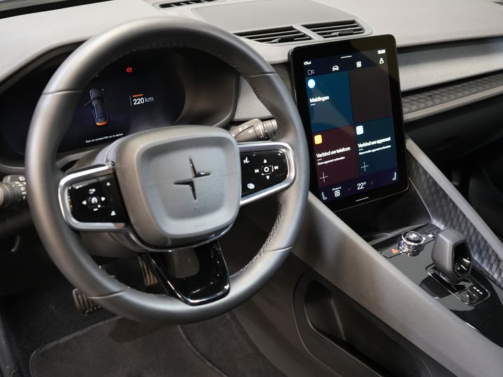 Polestar 2 Berline Long Range 78 kWh 551 km WLTP 94% SOH LED/ Adapt.Cruise/ Mémoire/ Sièges chauffants/ Carplay/ Navigation/ Climatisation